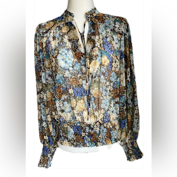 RACHEL ZOE BLOUSE sz MEDIUM - Picture 15 of 16